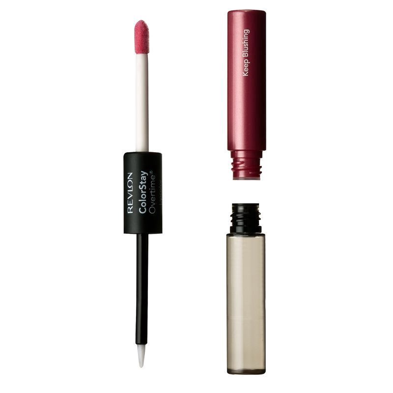 slide 3 of 3, Revlon ColorStay Overtime Lipcolor - Keep Blushing - 0.07 fl oz, 0.07 fl oz