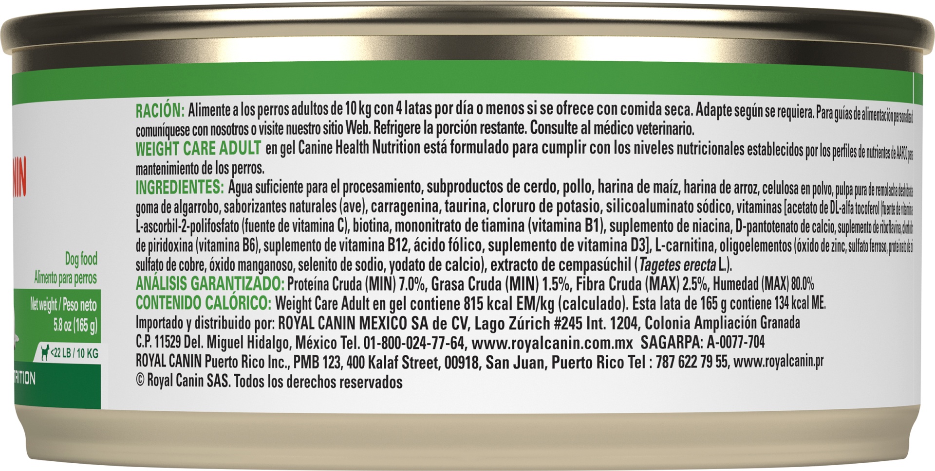 slide 3 of 6, Royal Canin Weight Care Canine Health Nutrition Canned Adult Dog Food, 5.8 oz
