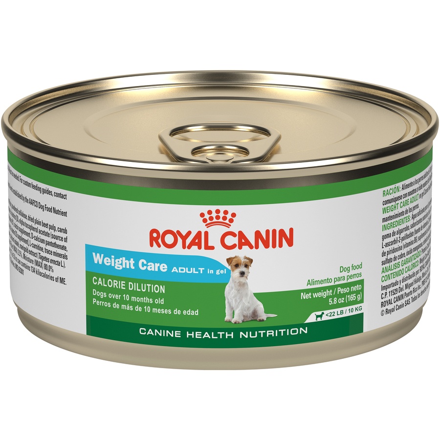 slide 1 of 6, Royal Canin Weight Care Canine Health Nutrition Canned Adult Dog Food, 5.8 oz