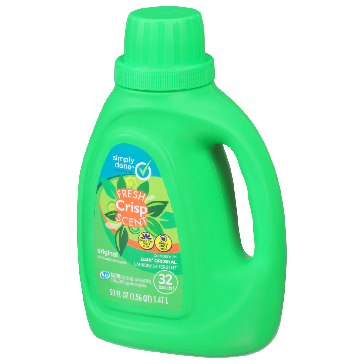 slide 9 of 9, Simply Done Original Ultra Fresh Crisp Scent Laundry Detergent 50 fl oz, 50 fl oz