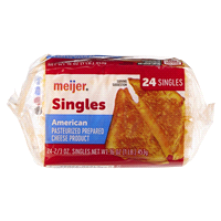 slide 6 of 17, Meijer American Cheese Singles, 16 oz