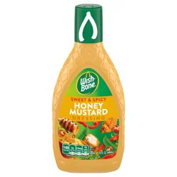 Wish-Bone Sweet & Spicy Honey Mustard Salad Dressing, 15 fl. oz.