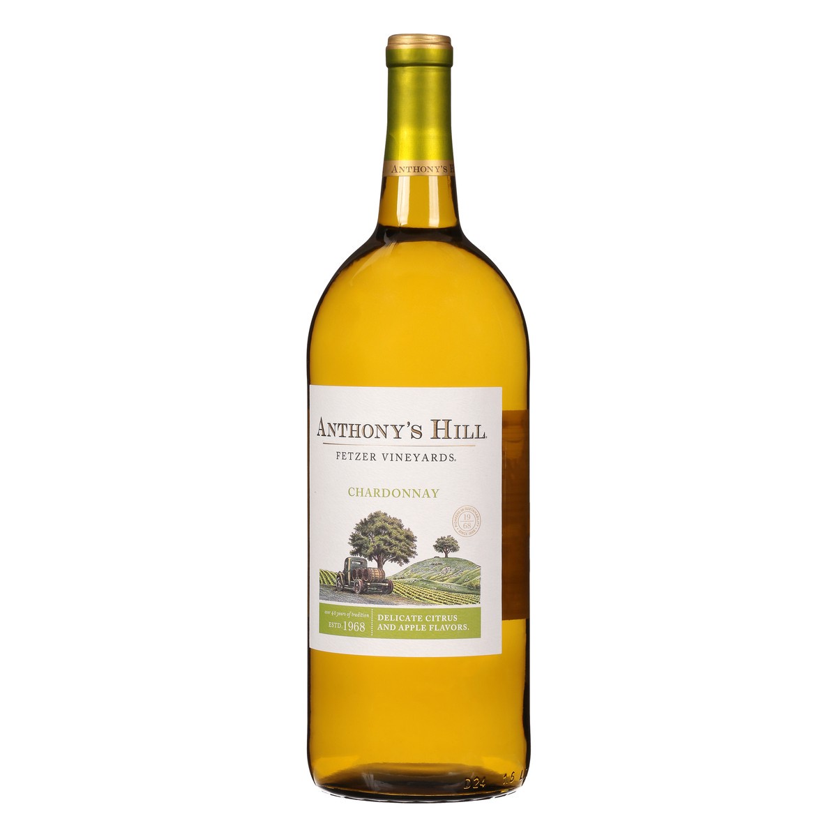 slide 2 of 9, Anthonys Hill Anthony's Hill Chardonnay, 1.50 liter