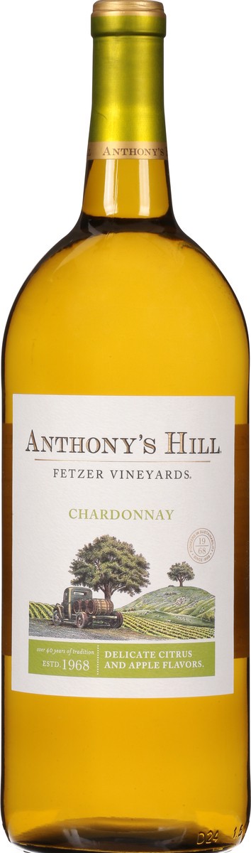 slide 4 of 9, Anthonys Hill Anthony's Hill Chardonnay, 1.50 liter