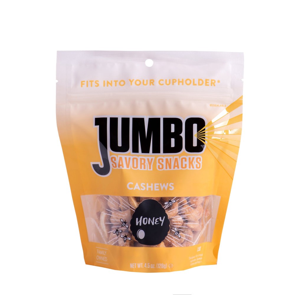 slide 1 of 1, Jumbo Honey Roasted Cashews - 4.5 oz, 4.5 oz