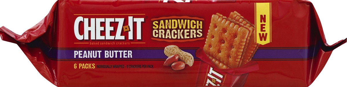 slide 7 of 8, Cheez-It Sandwich Crackers 6 ea, 6 ct