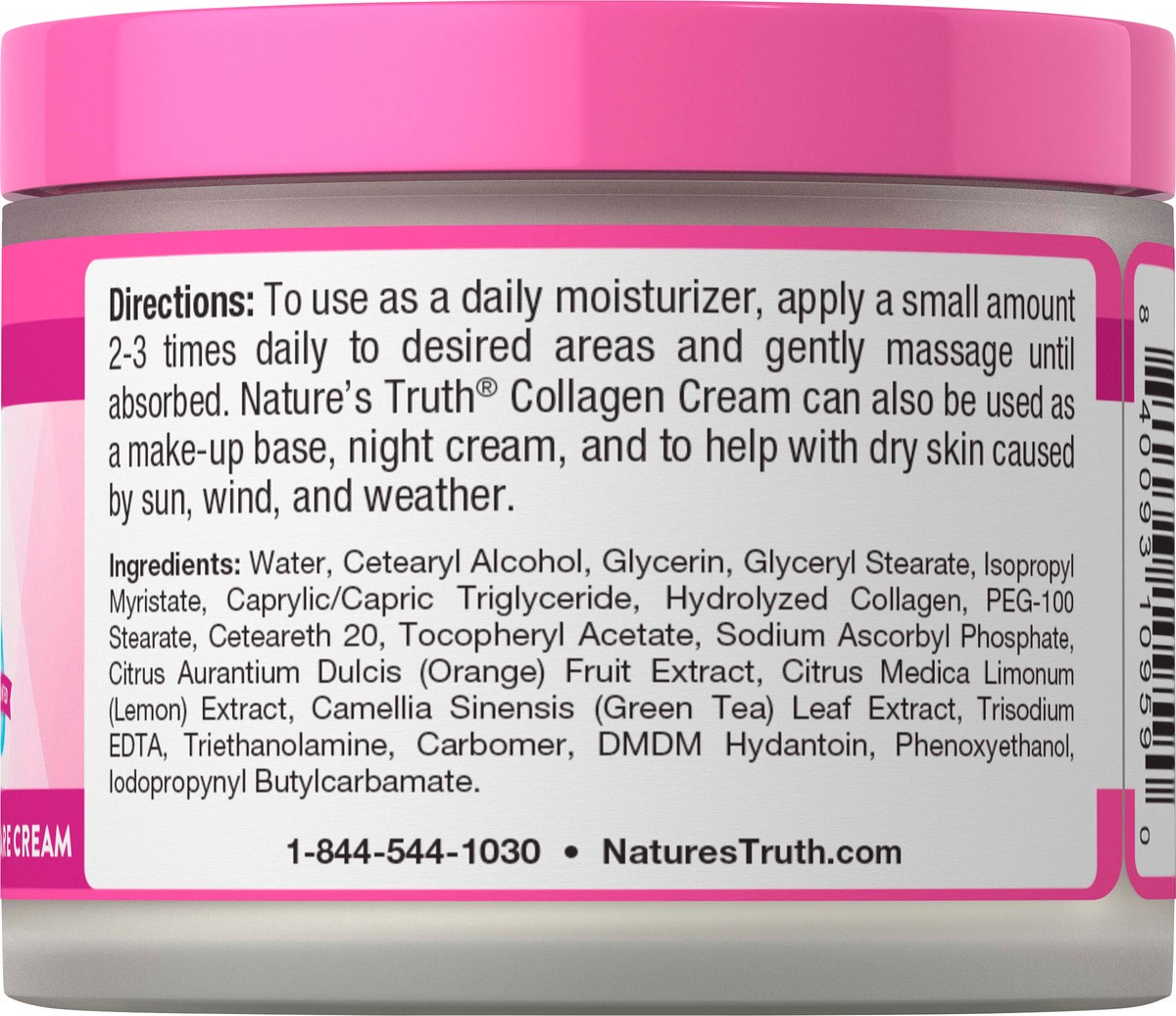 slide 3 of 9, Nature's Truth Professional Unscented Collagen Cream 4 oz, 4 oz