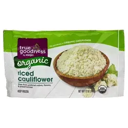 True Goodness Organic Riced Cauliflower