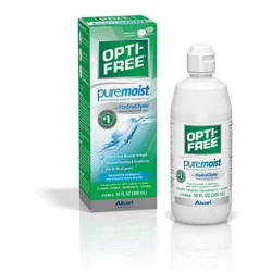 Opti-Free Puremoist Multi-Purpose Disinfection Solution with HydraGlyde 10 fl oz