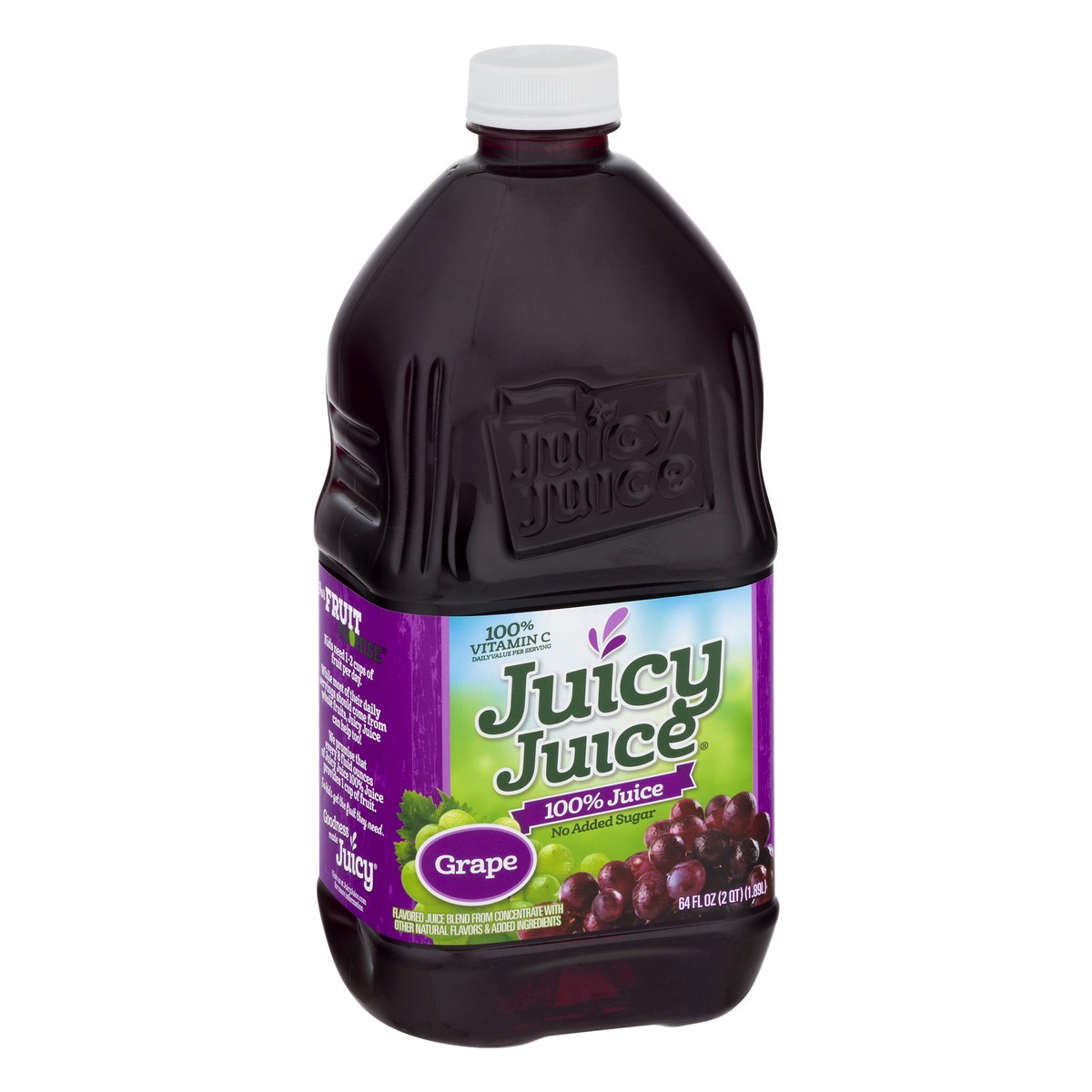 slide 9 of 9, Juicy Juice 100% Juice, Grape, 64 Fl Oz Bottle, 64 fl oz