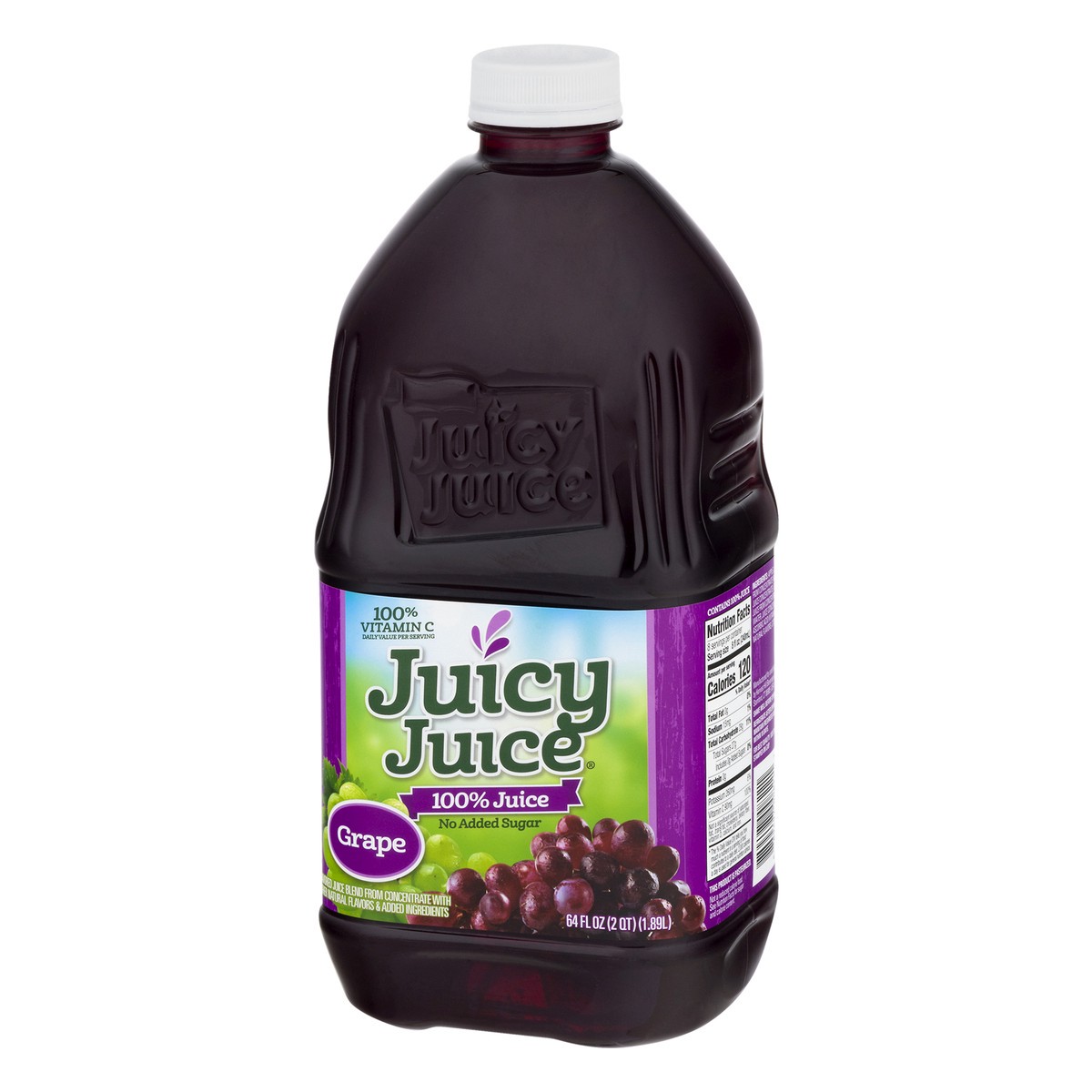 slide 5 of 9, Juicy Juice 100% Juice, Grape, 64 Fl Oz Bottle, 64 fl oz