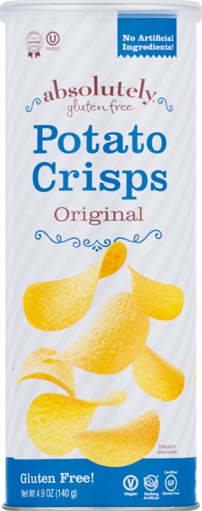 slide 1 of 10, Absolutely Gluten Free Classic Potato Chips, 5 oz