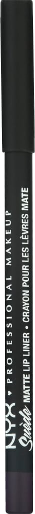 slide 1 of 1, NYX Professional Makeup Professional Makeup Suede Matte Lip Liner Subversive Socialite, 0.35 oz