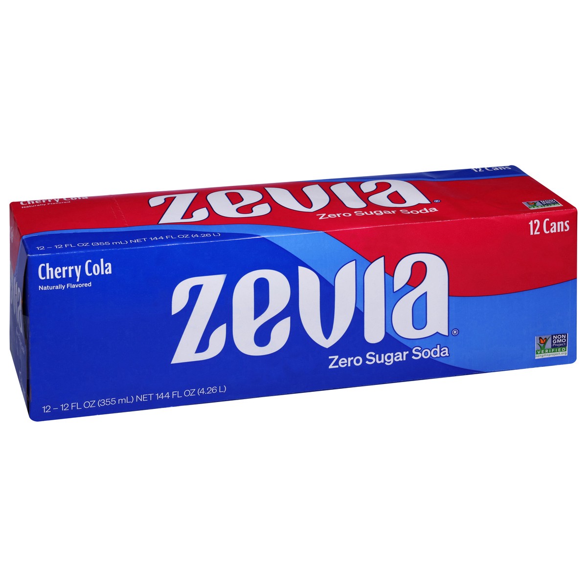 slide 6 of 9, Zevia Zero Sugar Cherry Cola Soda - 12 ct, 12 ct; 12 oz