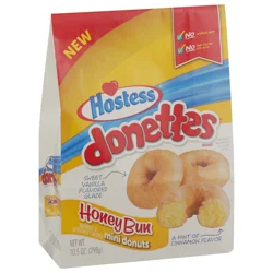 Hostess Donettes, Honey Bun Artificially Flavored Mini Donuts