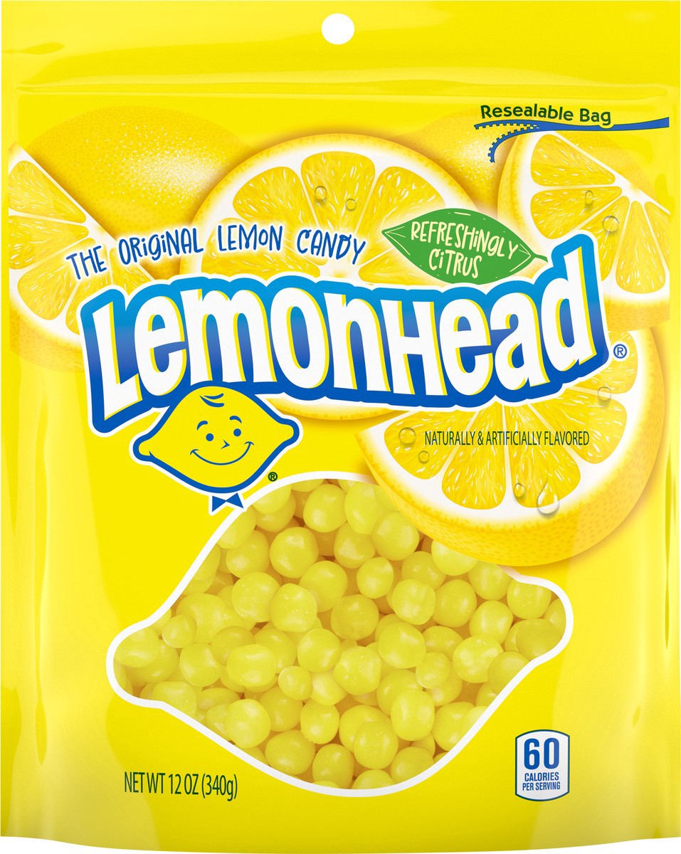 slide 9 of 13, Lemonhead Lemon Candy 12 oz, 12 oz