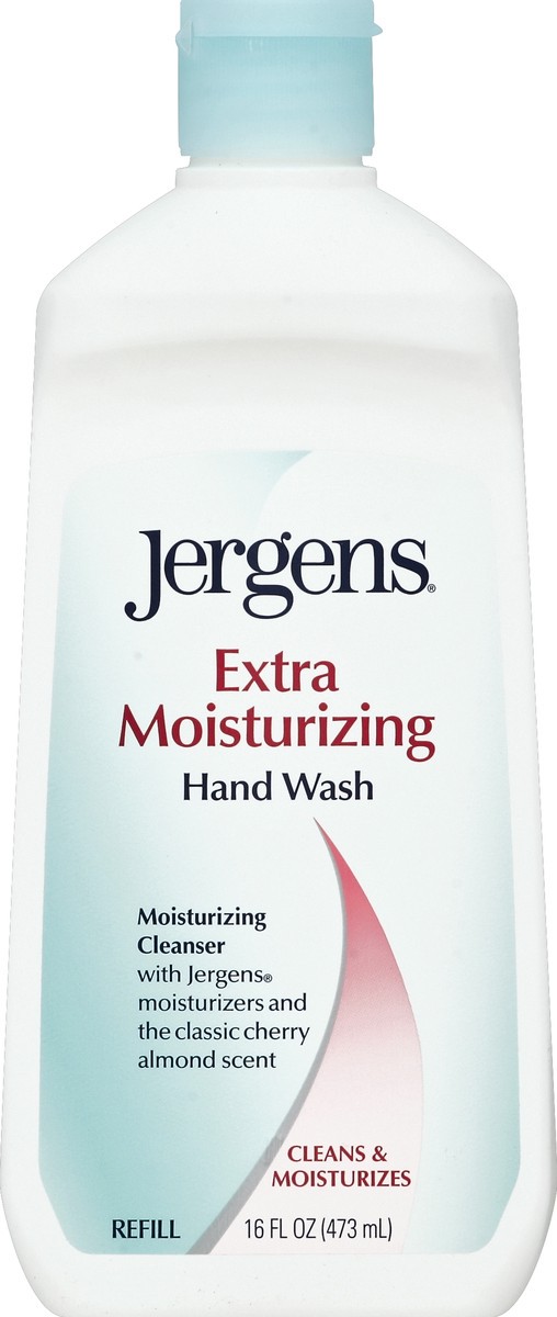 slide 1 of 3, Jergens Extra Moisturizing Hand Wash, 16 fl oz