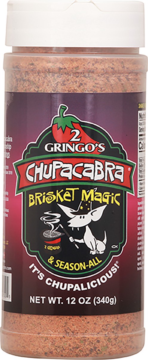 slide 5 of 12, 2 Gringo's Chupacabra Brisket Magic Seasoning 12 oz, 12 oz