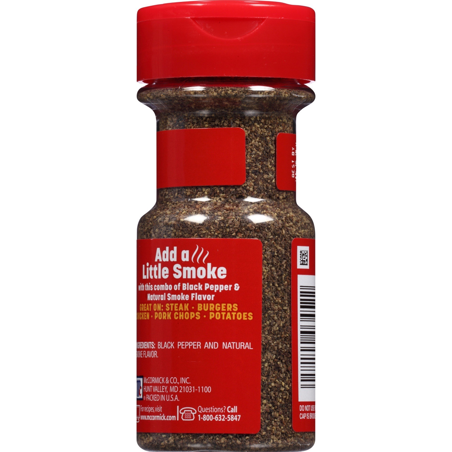 slide 4 of 5, McCormick Smokehouse Ground Black Pepper, 2.12 oz