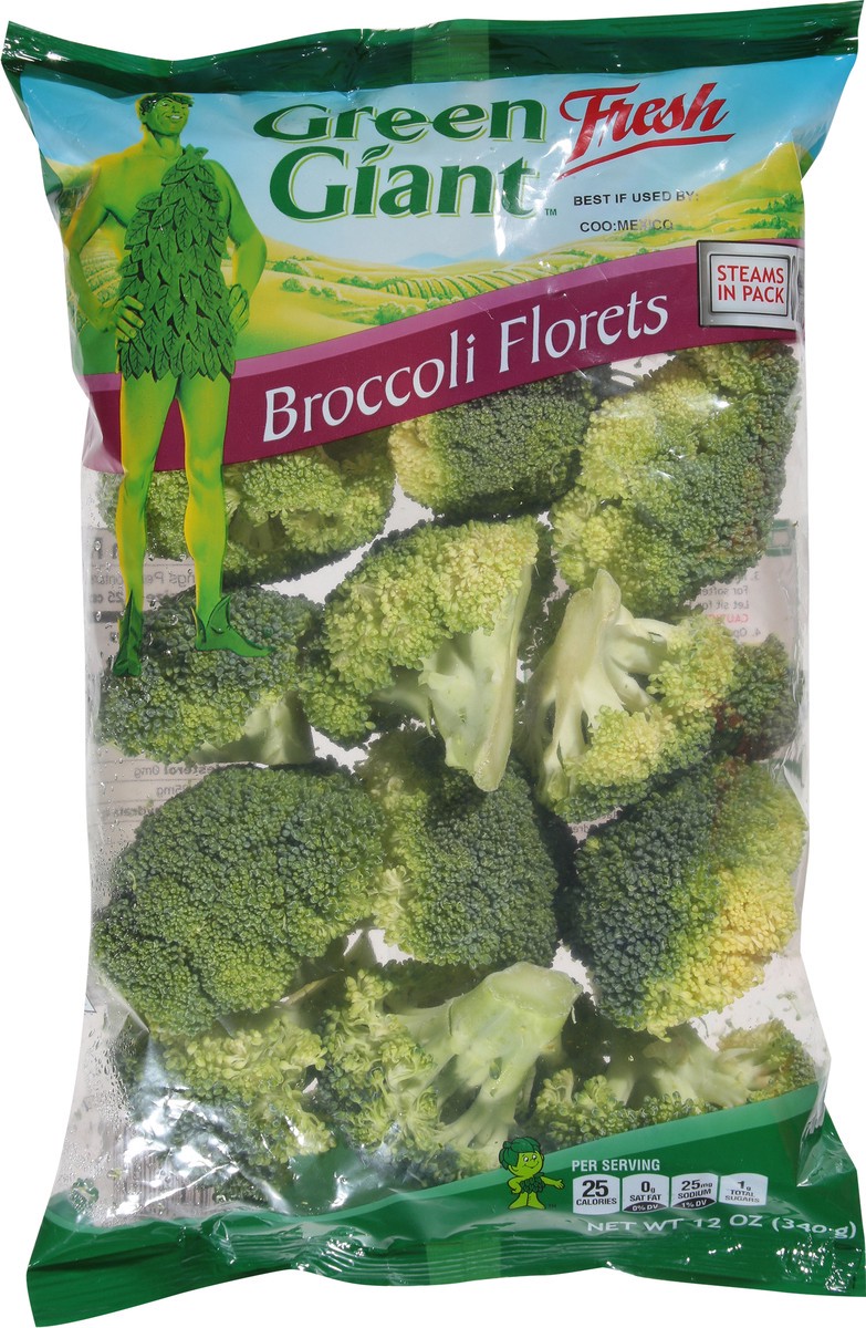 slide 4 of 14, Green Giant Fresh Broccoli Florets 12 oz, 12 oz