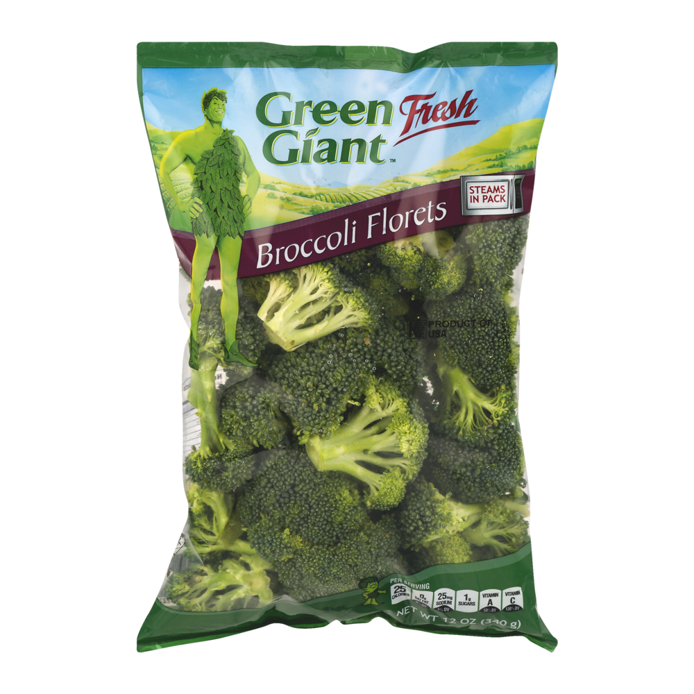 slide 1 of 1, Green Giant Broccoli Florettes 12 oz, 12 oz