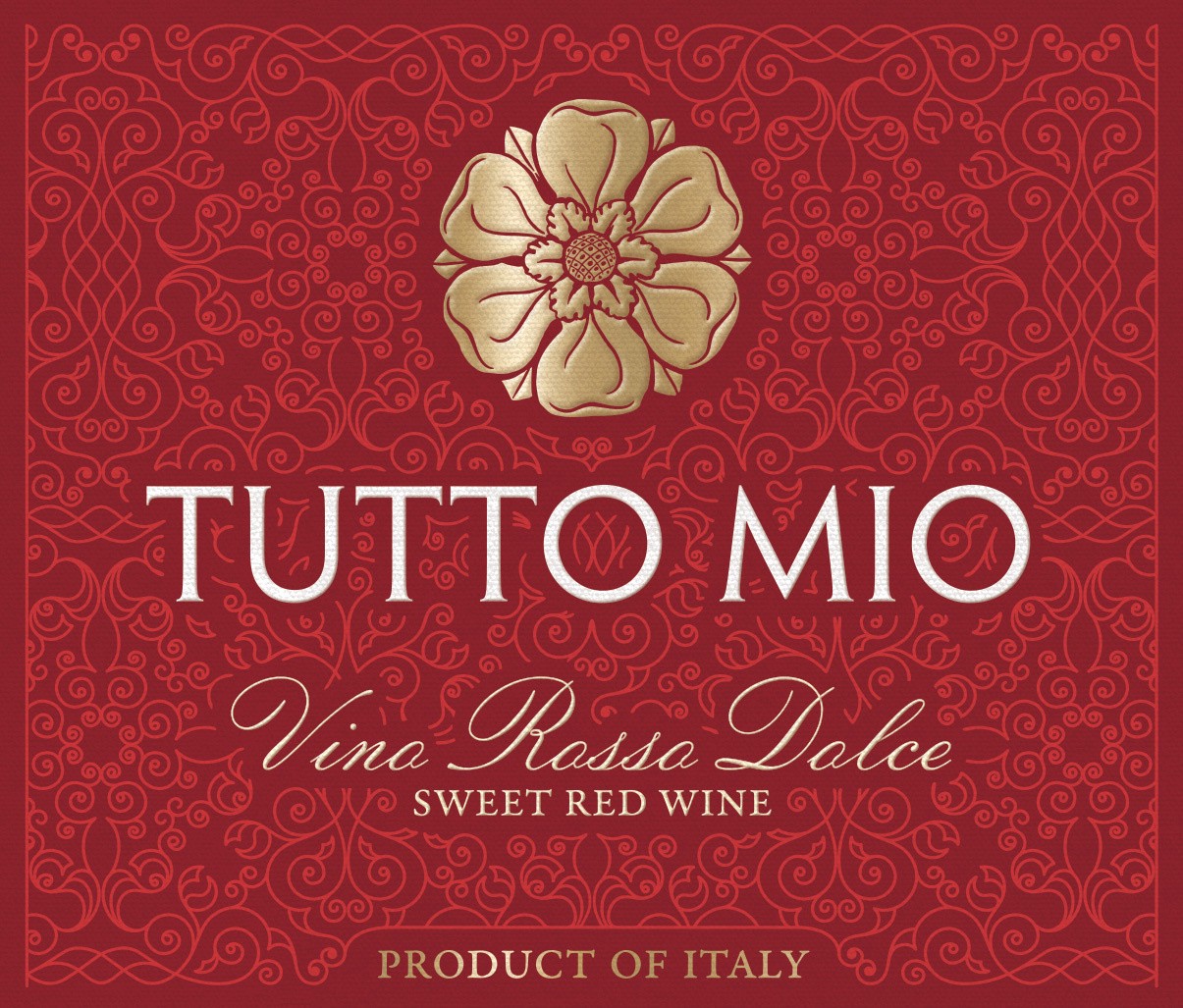 slide 3 of 6, Tutto Mio - Vino Rosso Dolce (750x12), 750 ml