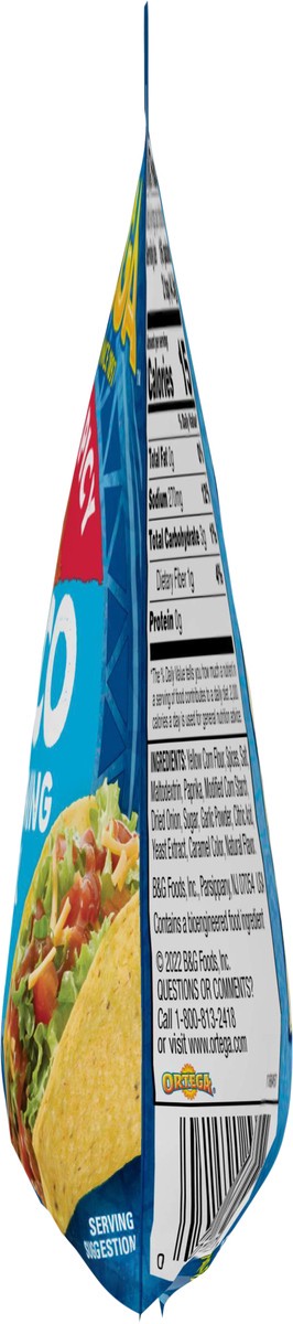 slide 2 of 9, Ortega Hot & Spicy Taco Seasoning Mix, Kosher, 1 oz, 1 oz