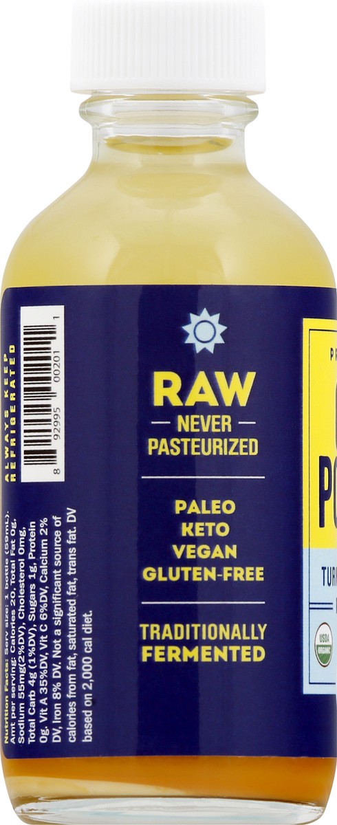 slide 11 of 12, Steves PaleoGoods Probiotic Recover Turmeric Ginger Gut Power Shots - 2 oz, 2 oz