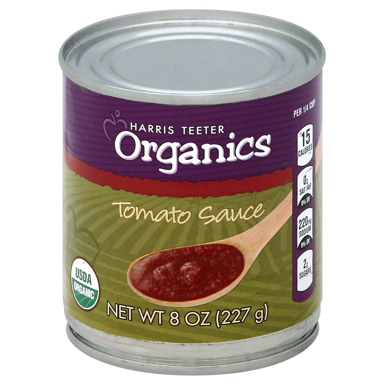 slide 1 of 1, HT Organics Tomato Sauce, 8 oz