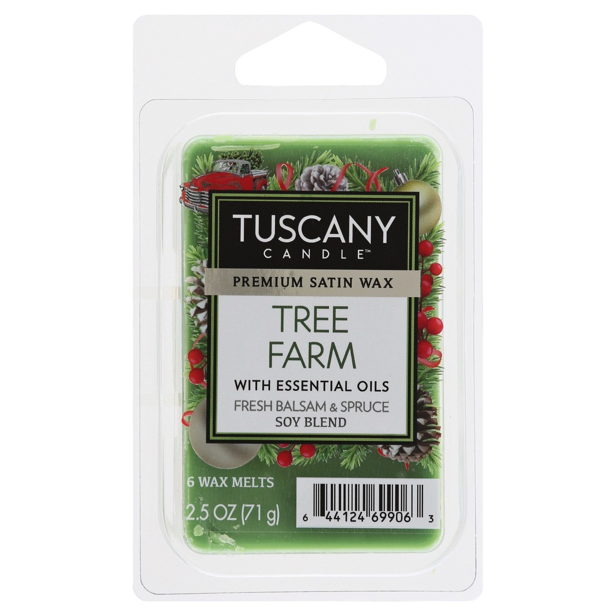 slide 3 of 7, Tuscany Candle Tree Farm Wax Melts 6 ea, 6 ct