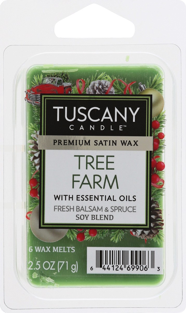 slide 1 of 7, Tuscany Candle Tree Farm Wax Melts 6 ea, 6 ct