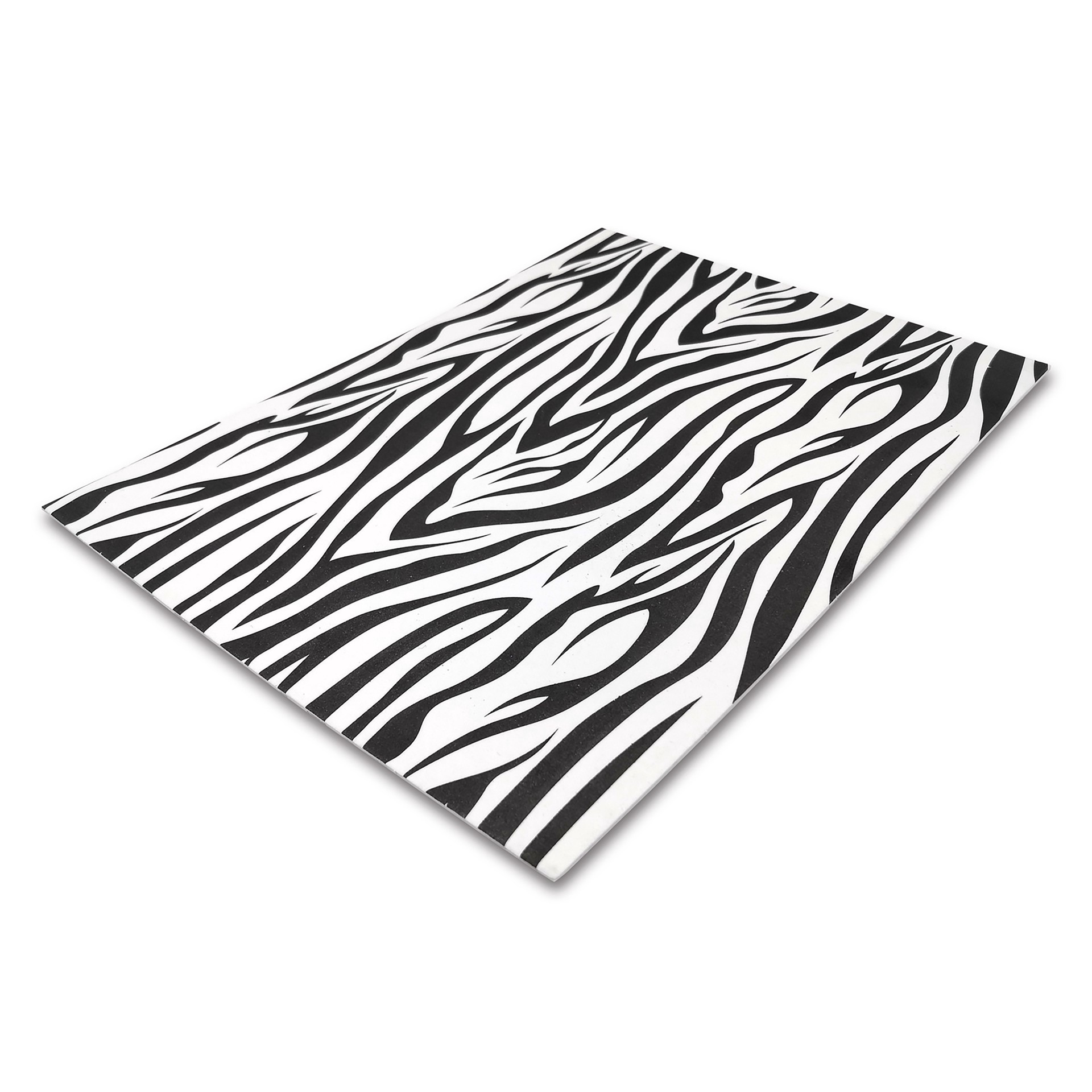 slide 2 of 2, Zebra Print Foam Sheet By Creatology, 9" X 12", 9 in x 12 in