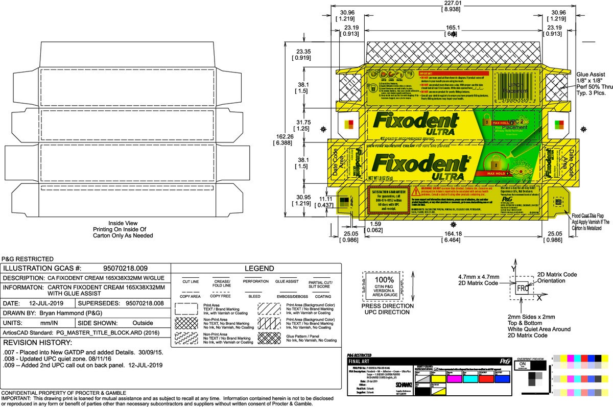 slide 7 of 8, Fixodent Ultra with Scope Flavor, Denture Adhesive, 1.8 oz, 1.8 oz