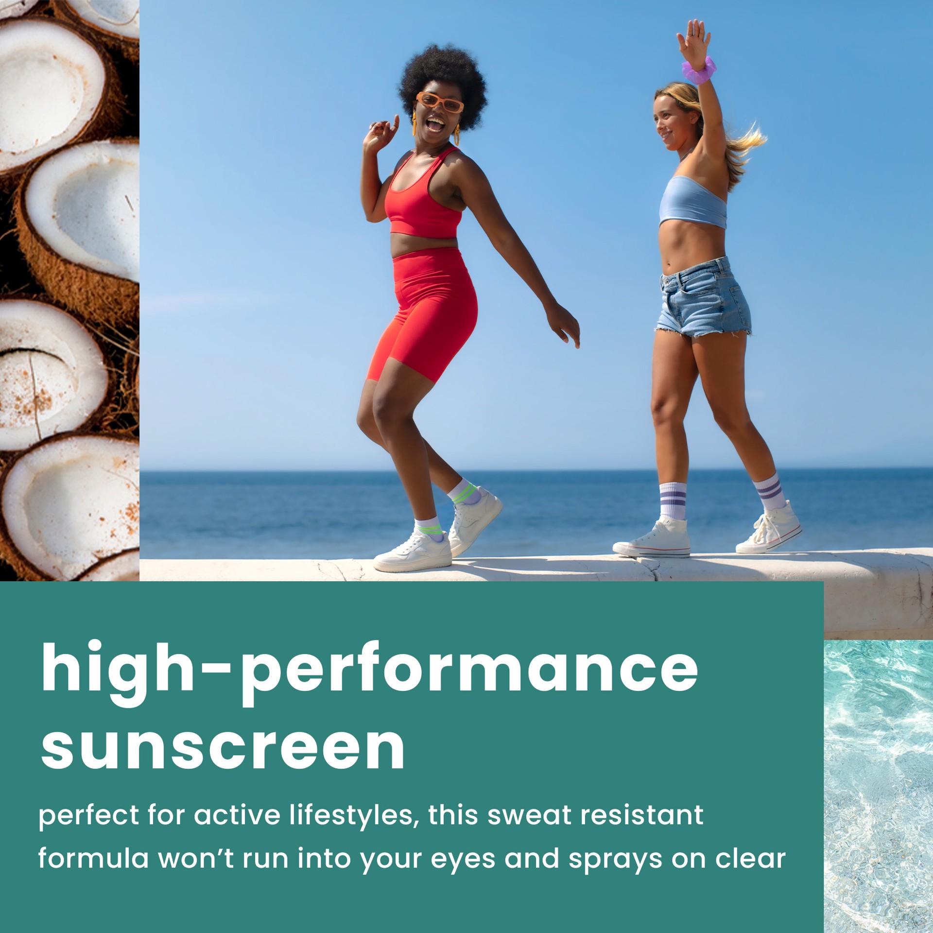 slide 4 of 9, Hawaiian Tropic Everyday Active Clear Spray Reef Friendly Sunscreen Broad Spectrum SPF 30 - 6 Ounces, 6 oz