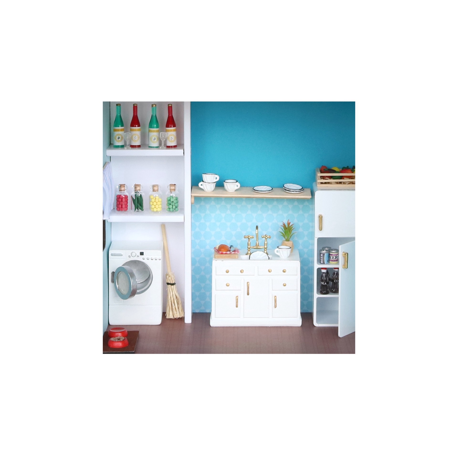 slide 4 of 4, Mini Washer & Dryer By Make Market, 2.43 in x 1.7 in x 1.59 in