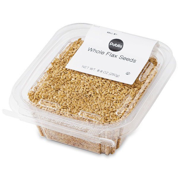 slide 1 of 1, Publix Whole Flax Seeds - 8.8 oz, 8.8 oz