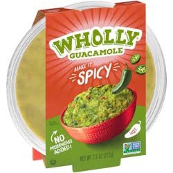 Wholly Guacamole Spicy Guacamole 7.5 Oz. Tub