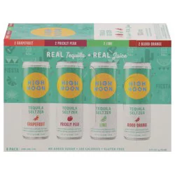 High Noon Fiesta Pack Tequila Hard Seltzer Variety