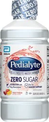 Pedialyte Zero Sugar Fruit Punch Electrolyte Water Drink - 33.8 ct