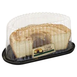 Fresh 5 Flavor Pound Cake Half