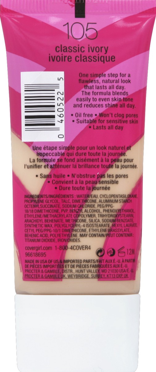 slide 3 of 3, Covergirl Foundation 1 oz, 1 oz