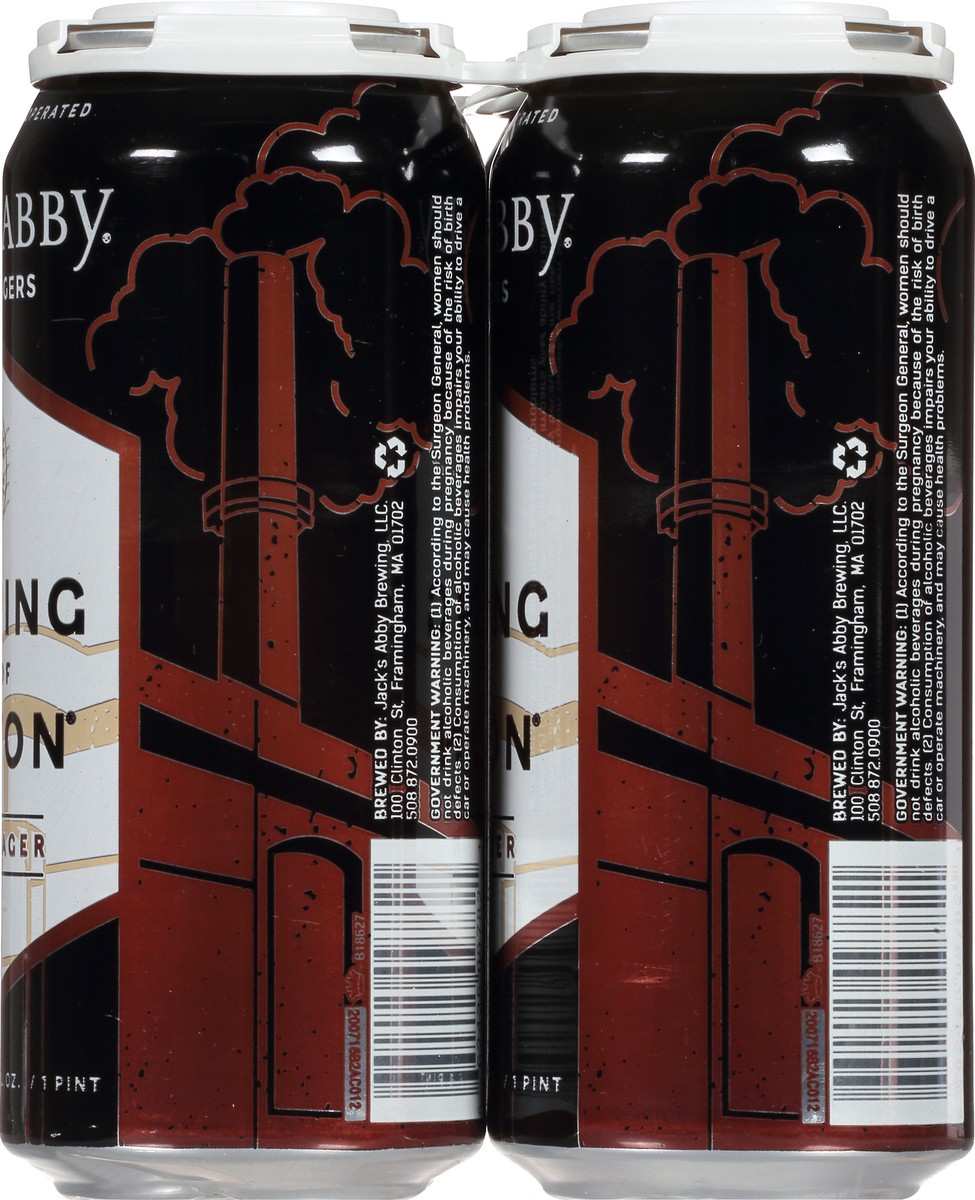 slide 11 of 11, Jack's Abby Amber Lager Shipping Out of Boston Beer 4 ea, 4 ct