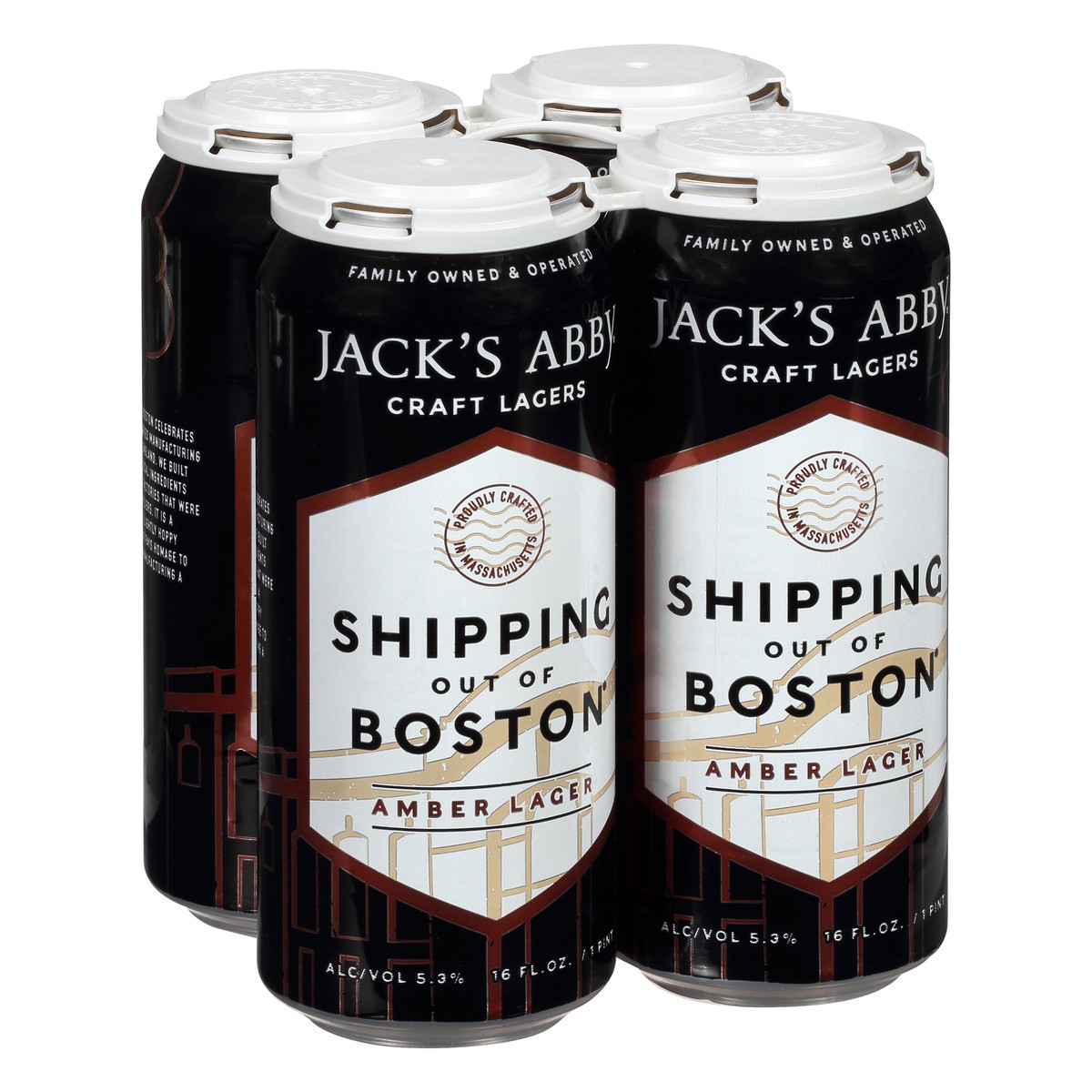 slide 9 of 11, Jack's Abby Amber Lager Shipping Out of Boston Beer 4 ea, 4 ct