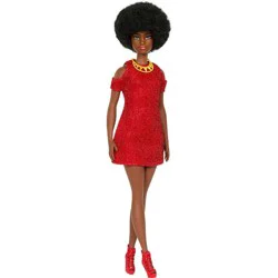 Barbie 12.7" Fashionista Doll Black