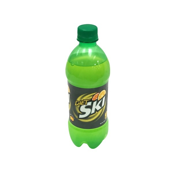 slide 1 of 1, Ski Soda Diet Citrus Single - 20 oz, 20 oz