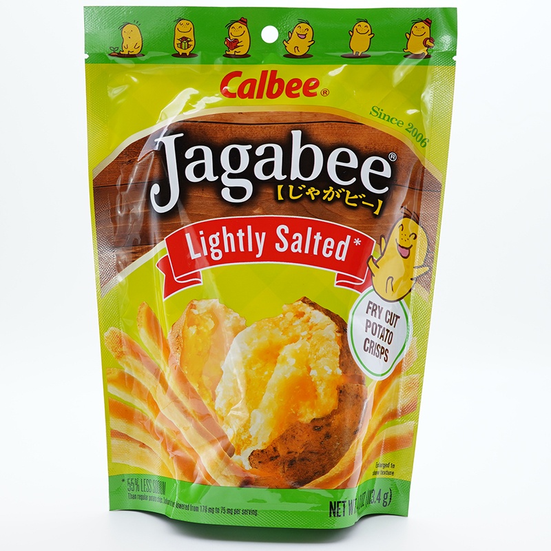 slide 1 of 1, Calbee Jagabee Lightly Salted (Bag) - 4 oz, 4 oz