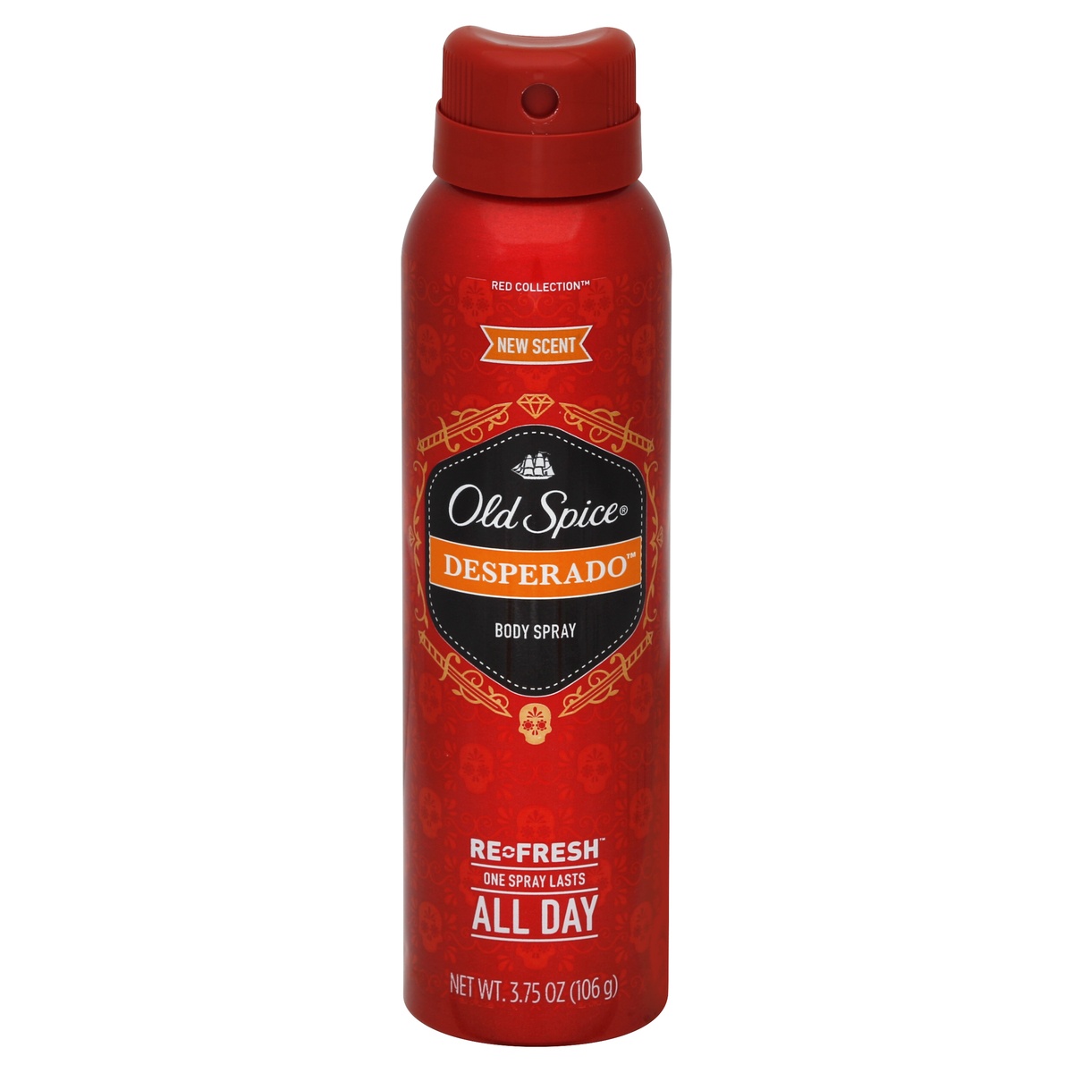 slide 1 of 1, Old Spice Body Spray , 3.75 oz