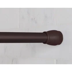 Maytex Mills Luminex Aluminum Tension Shower Curtain Rod - Oil Rubbed Bronze