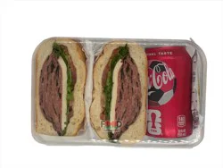 Store Made Roast Beef Roll and American Cheese