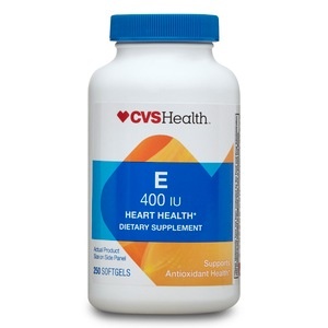 slide 1 of 1, CVS Health Vitamin E Softgels 400iu, 250 ct